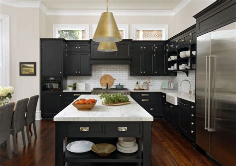 Steel Kitchen Cabinets – Black and White – 